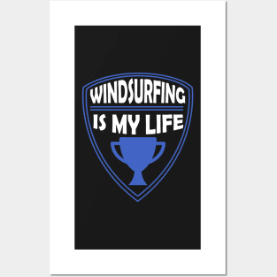 Windsurfing my Life Gift Posters and Art